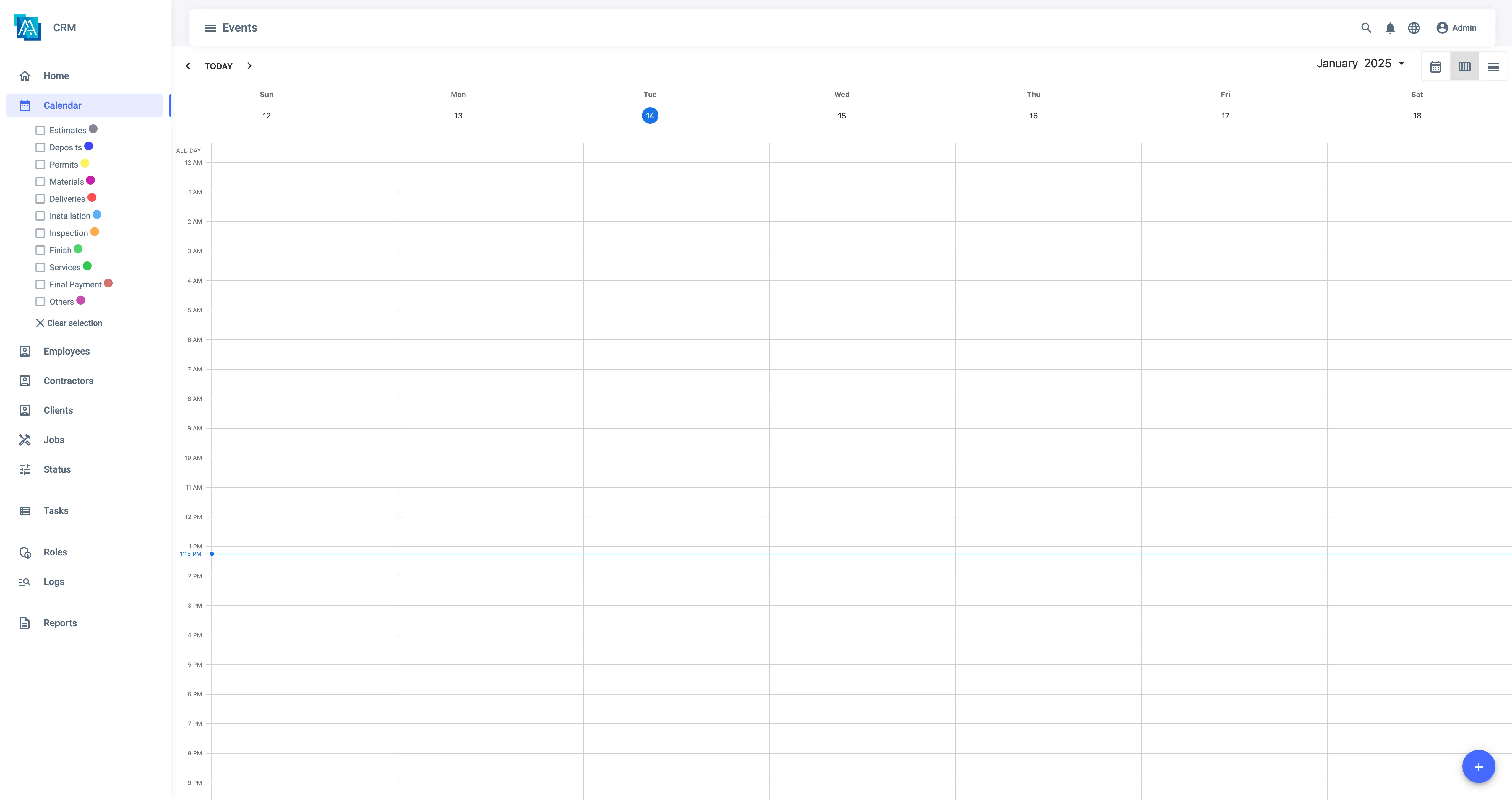 Calendar View